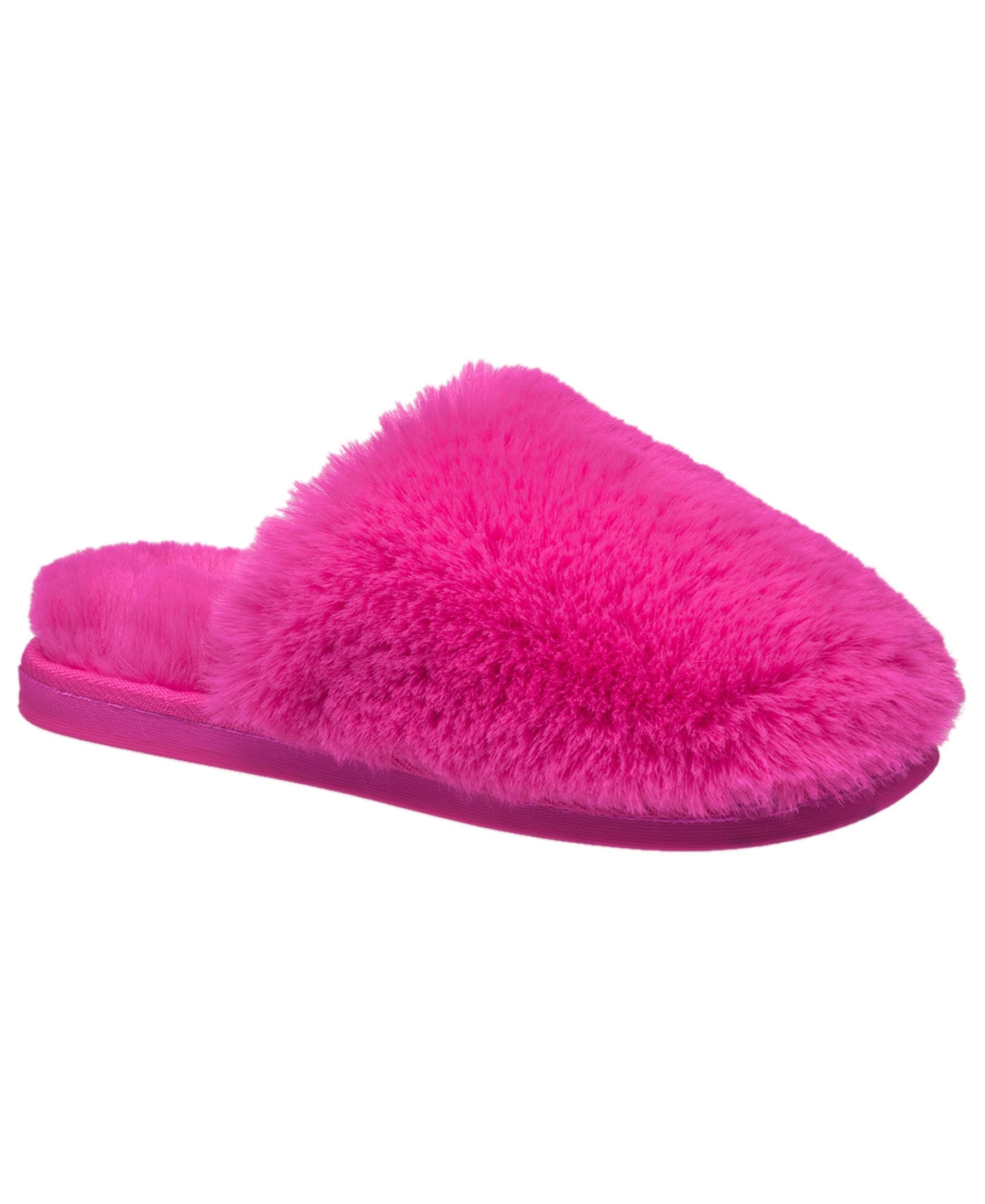 Aeropostale Women's Fuzzy Slippers with Cushioned Comfort