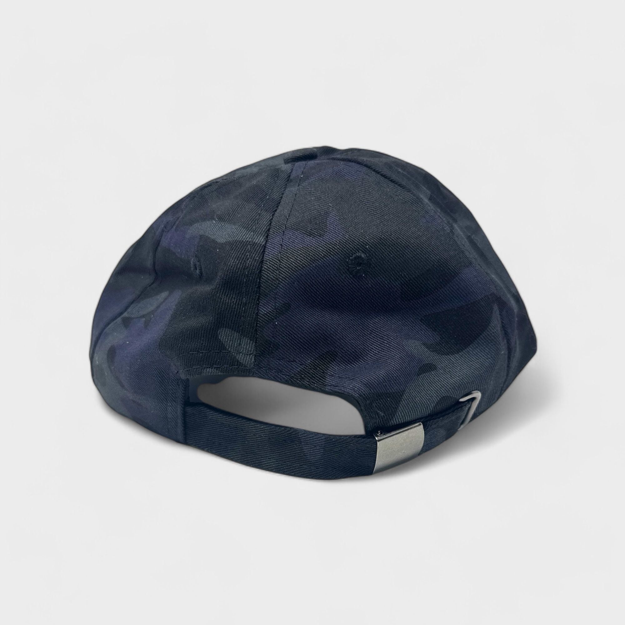 French Connection Men's Camouflage Baseball Cap – Adjustable Snapback Hat, Dark Camo