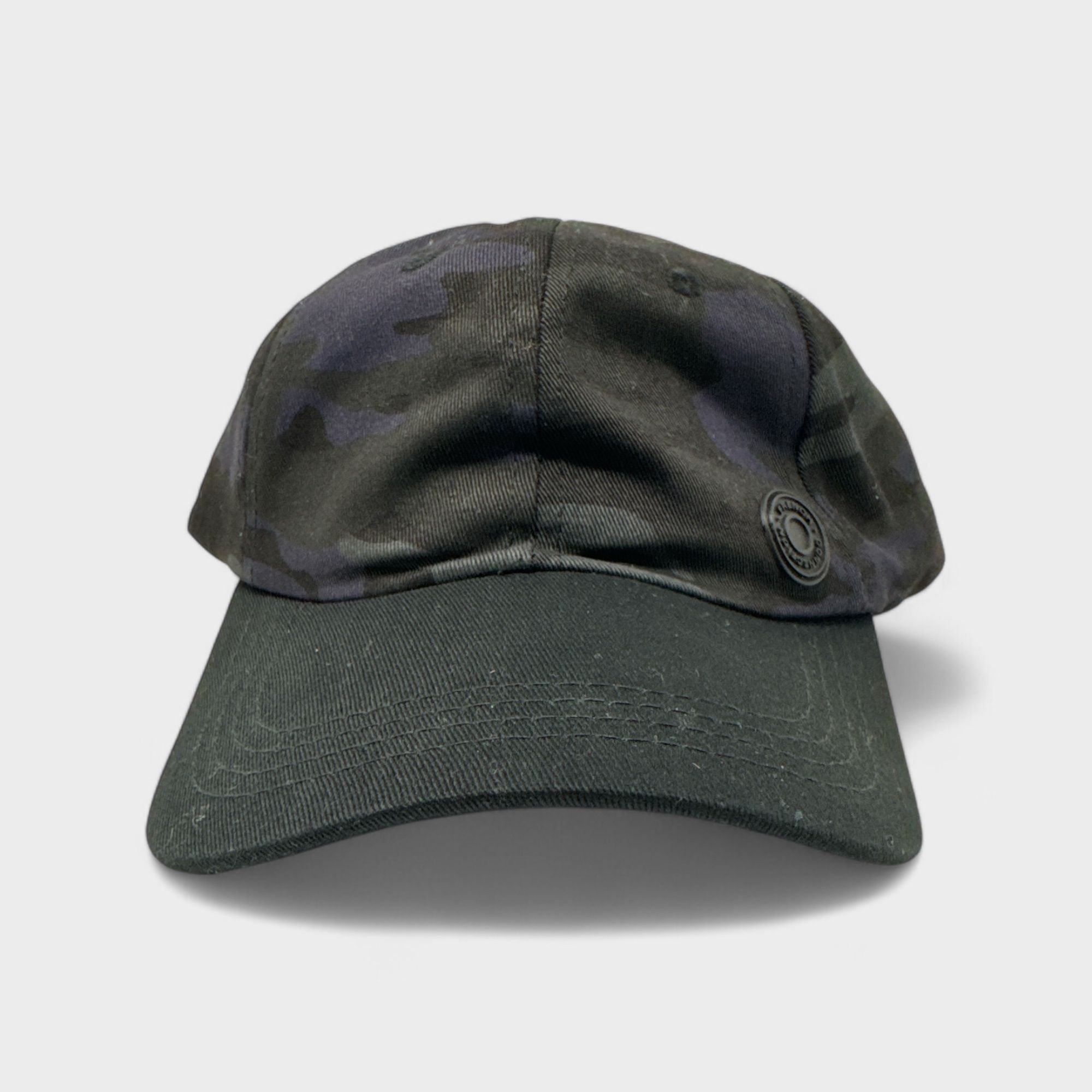 French Connection Men's Camouflage Baseball Cap – Adjustable Snapback Hat, Dark Camo