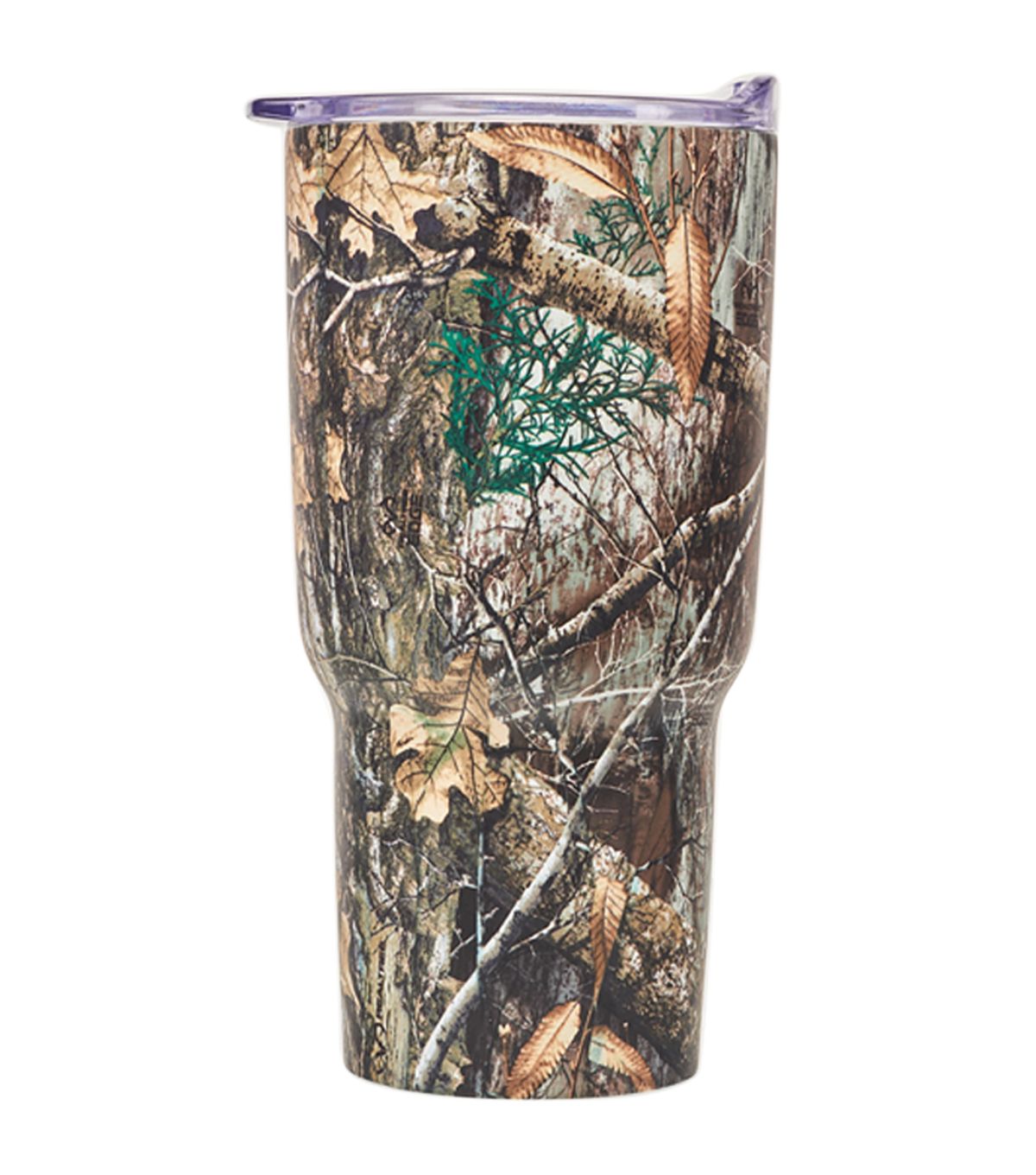 Realtree 30oz Stainless Steel Double Wall Vacuum Sealed Tumbler with Push Lid