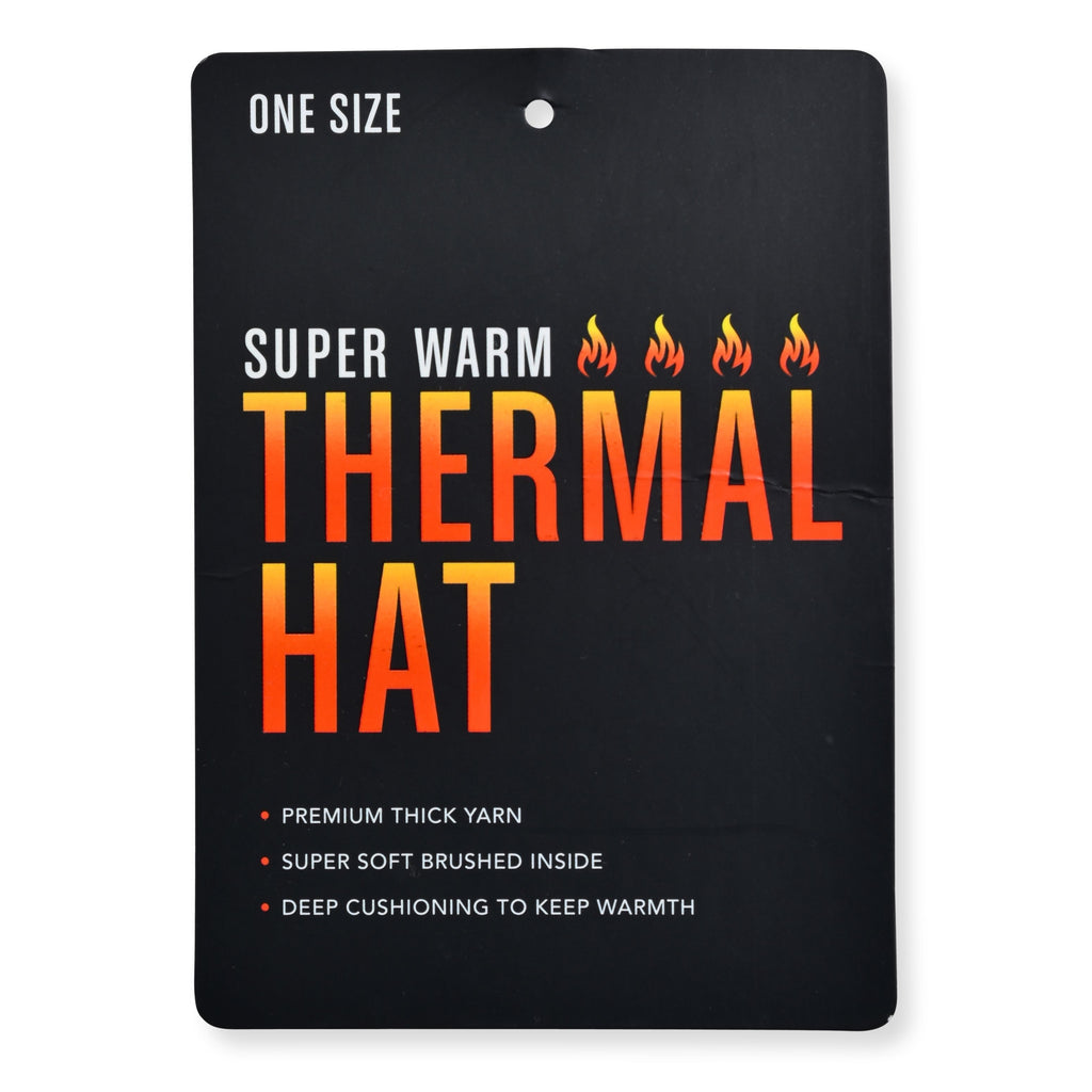 Heat Tec Super Warm Thermal Beanie Winter Hat