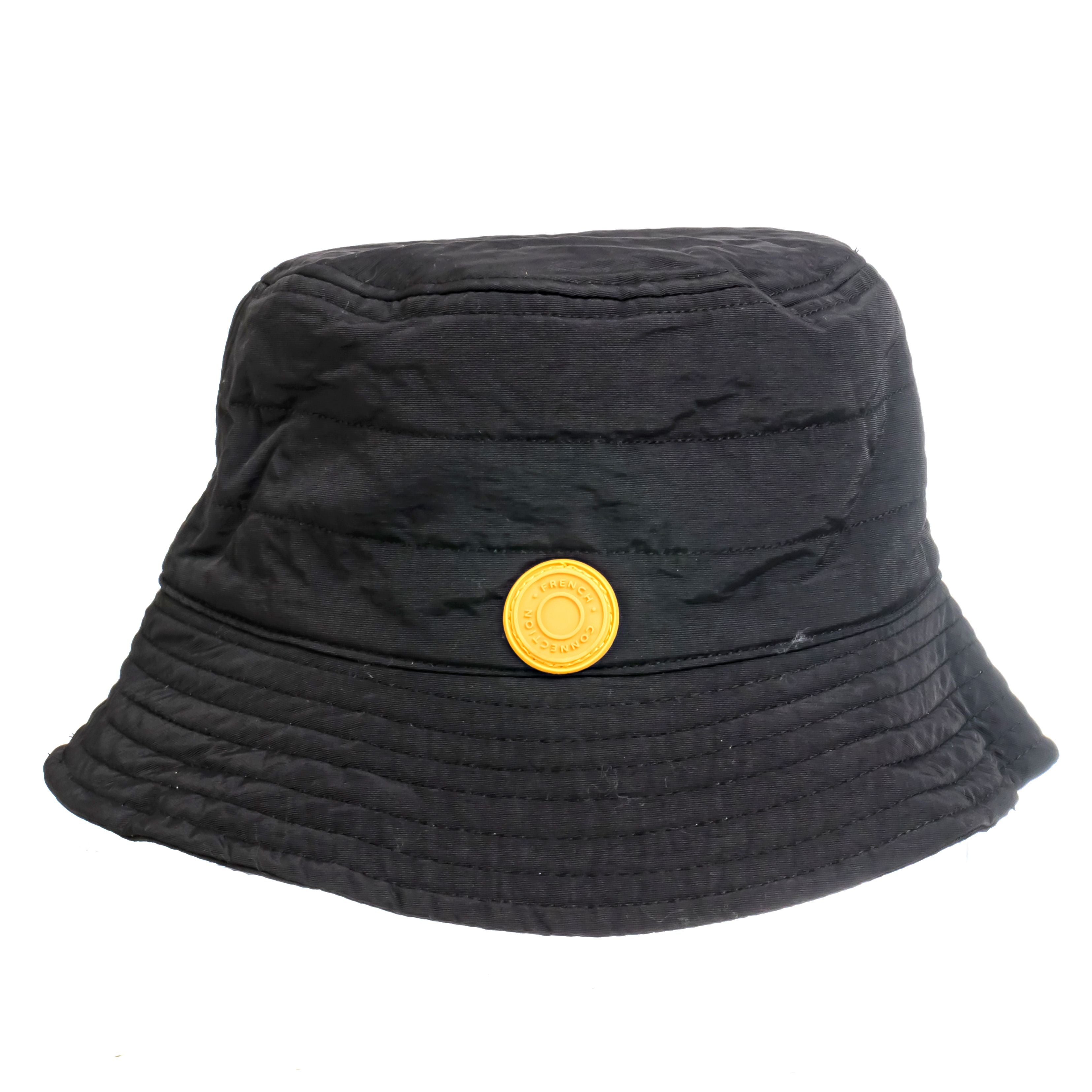 French Connection Adult Puffer Bucket Hat