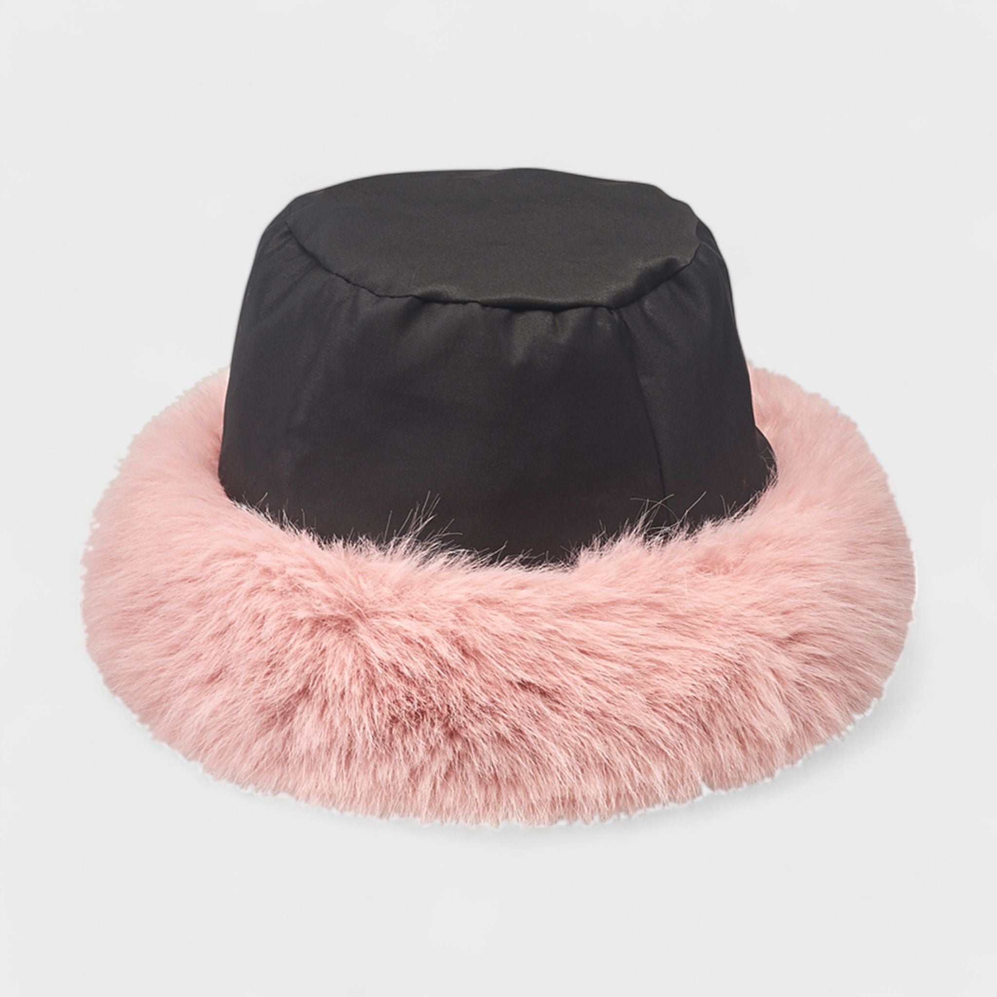 A Little Obsessed Women's Fuzzy Bucket Hat - Faux Fur Winter Hat for Warmth & Style