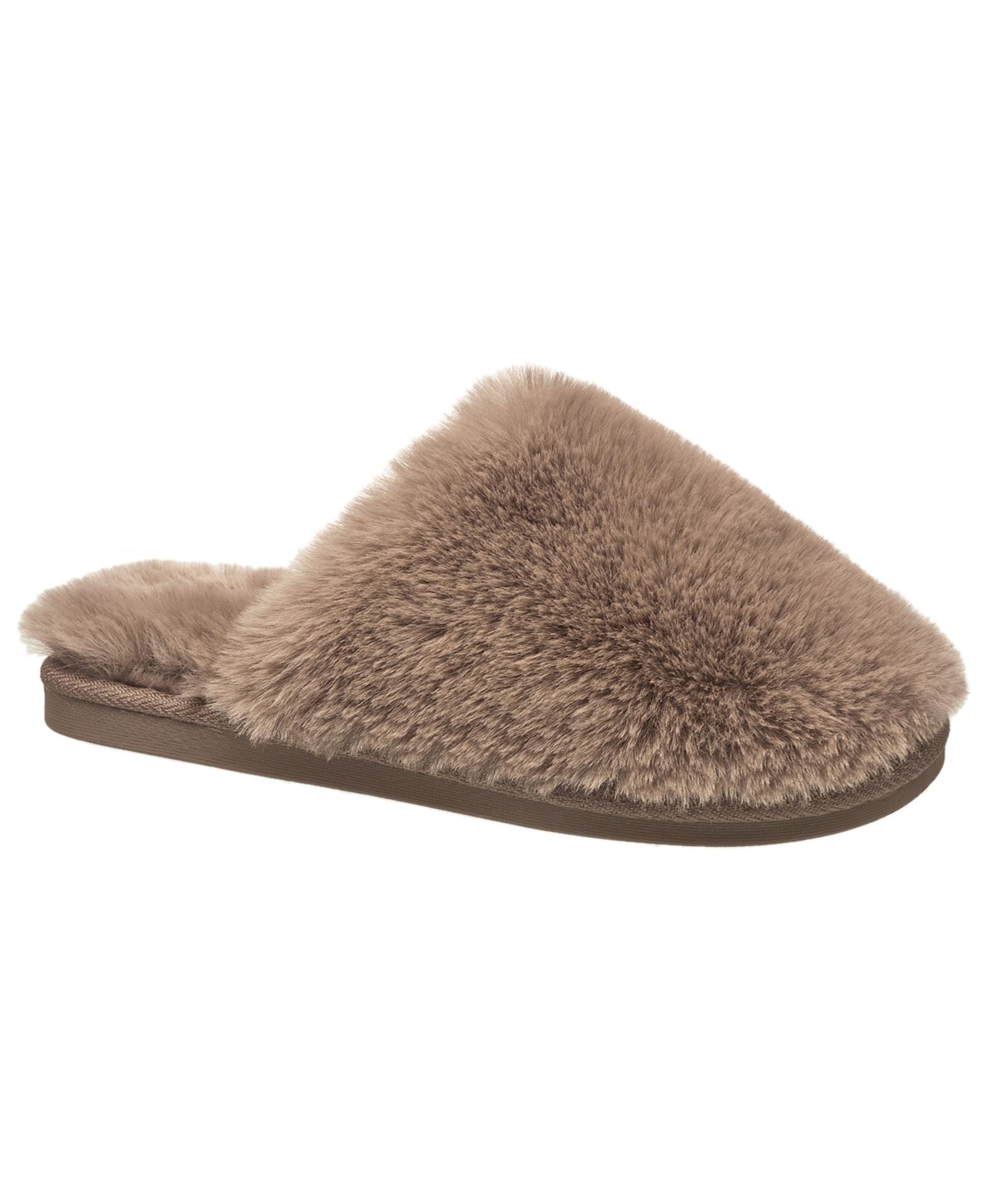 Aeropostale Women's Fuzzy Slippers with Cushioned Comfort