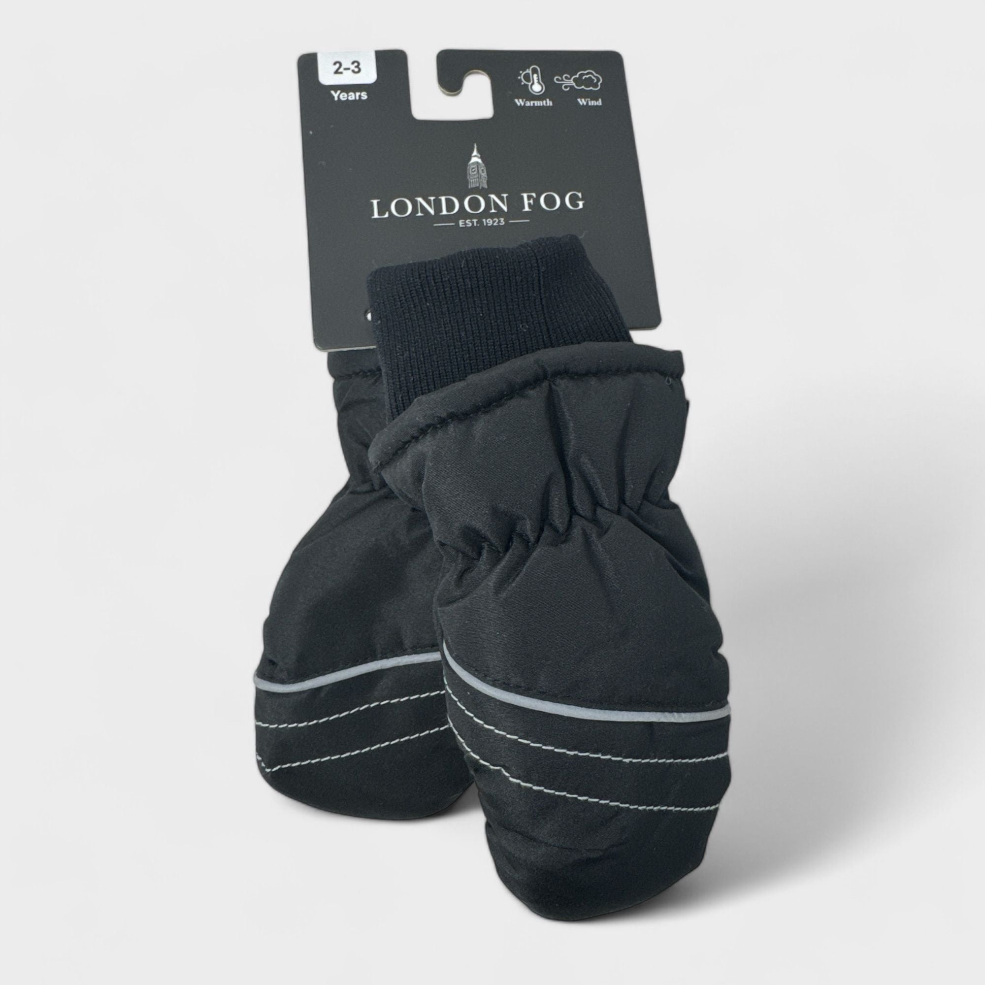 London Fog Ski Mittens for Boys  -  Warm Winter Mittens -  Insulated and Waterproof Gloves for Cold Weather
