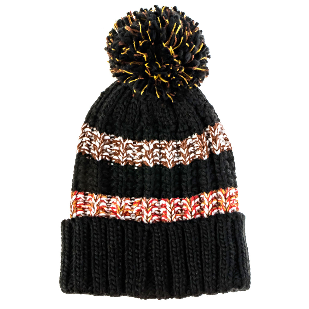 French Connection Cozy and Stylish Pom Pom Beanie