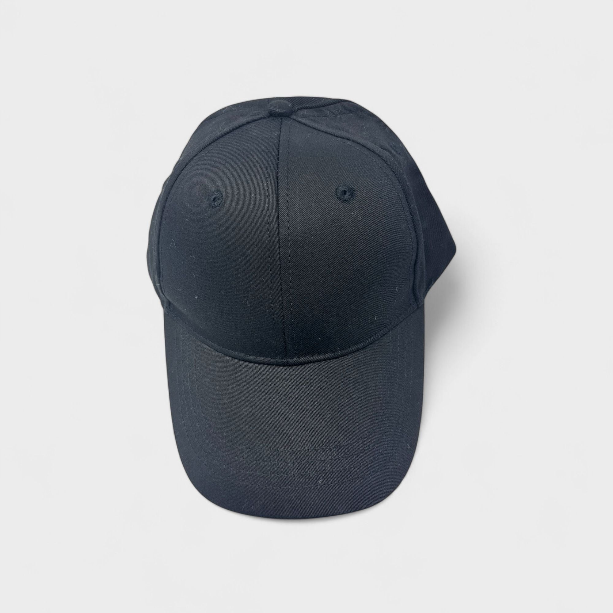 French Connection Classic Black Baseball Cap - Adjustable Back Strap, Embroidered Logo