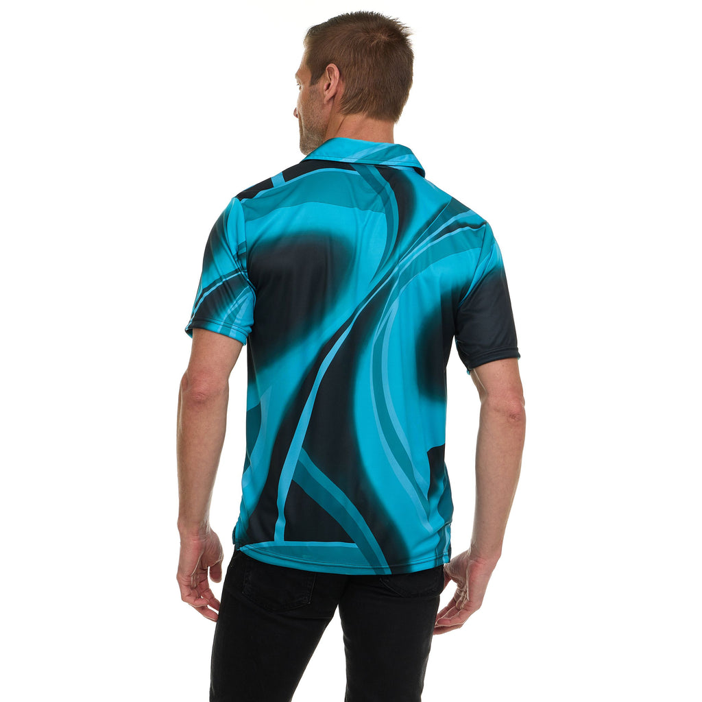 Canada Weather Gear Men’s Performance Polo Shirt – Short Sleeve Moisture Wicking Golf Shirt – Lightweight Athletic Fit