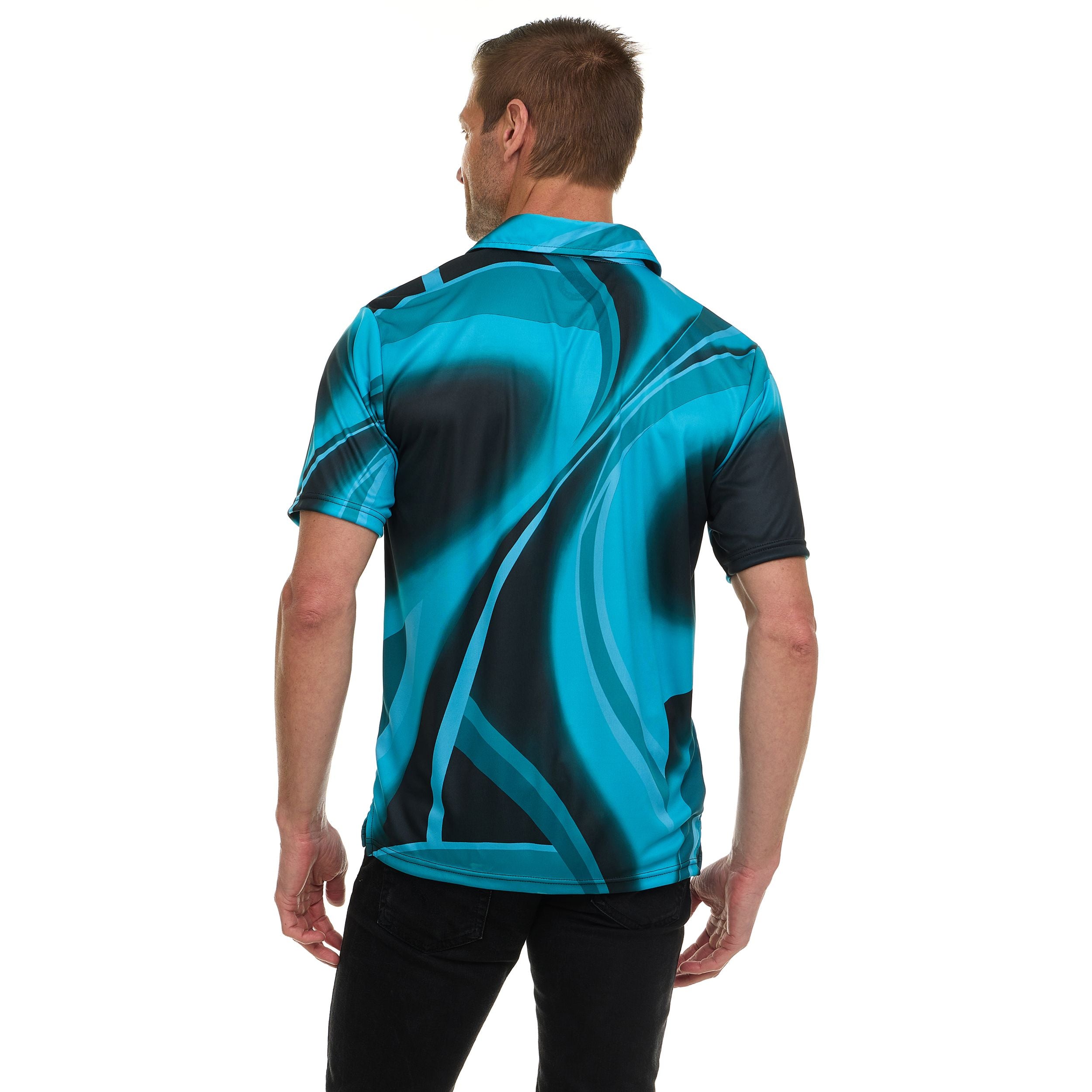 Canada Weather Gear Men’s Performance Polo Shirt – Short Sleeve Moisture Wicking Golf Shirt – Lightweight Athletic Fit