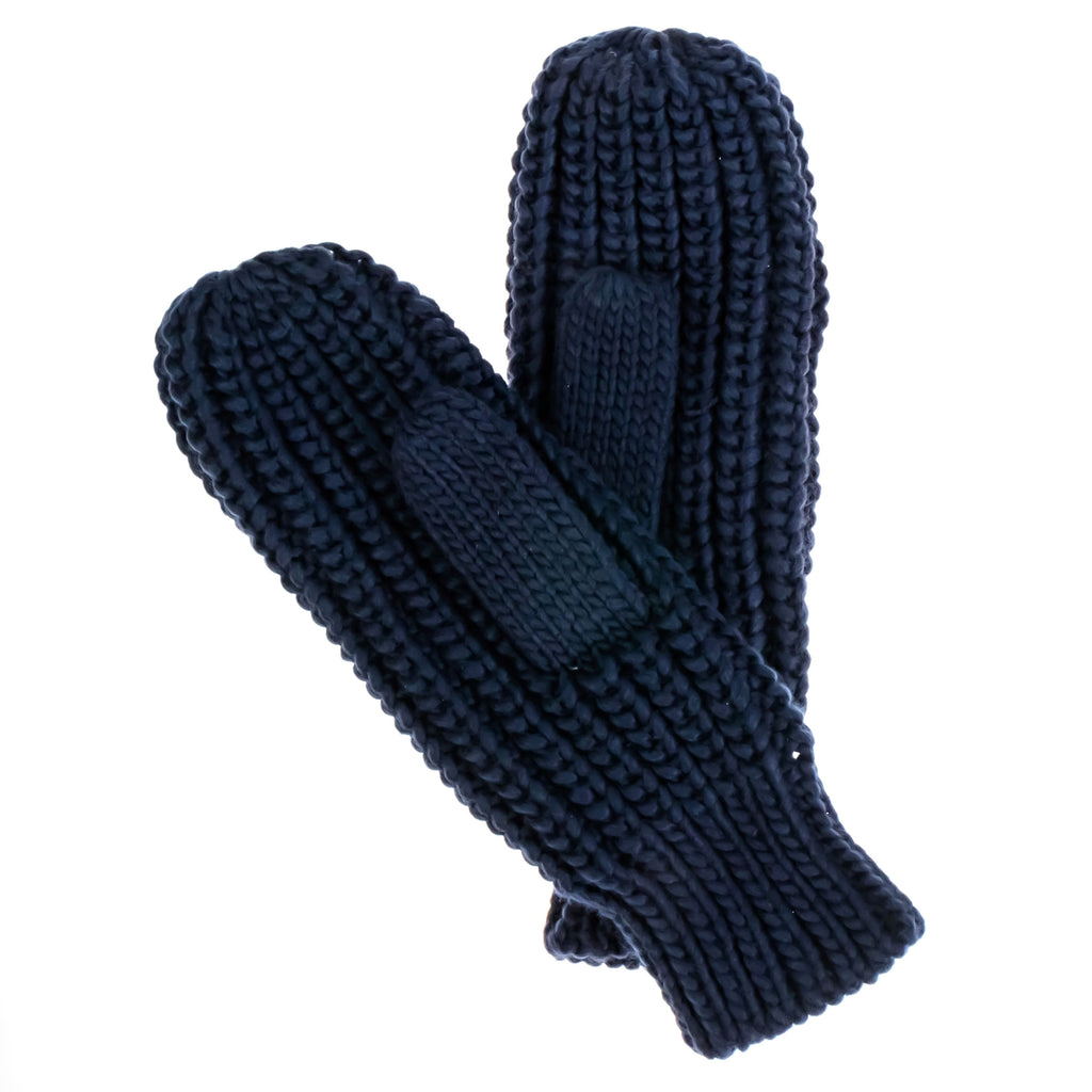 French Connection Women's Fashion Cable Knit Mittens For Winter