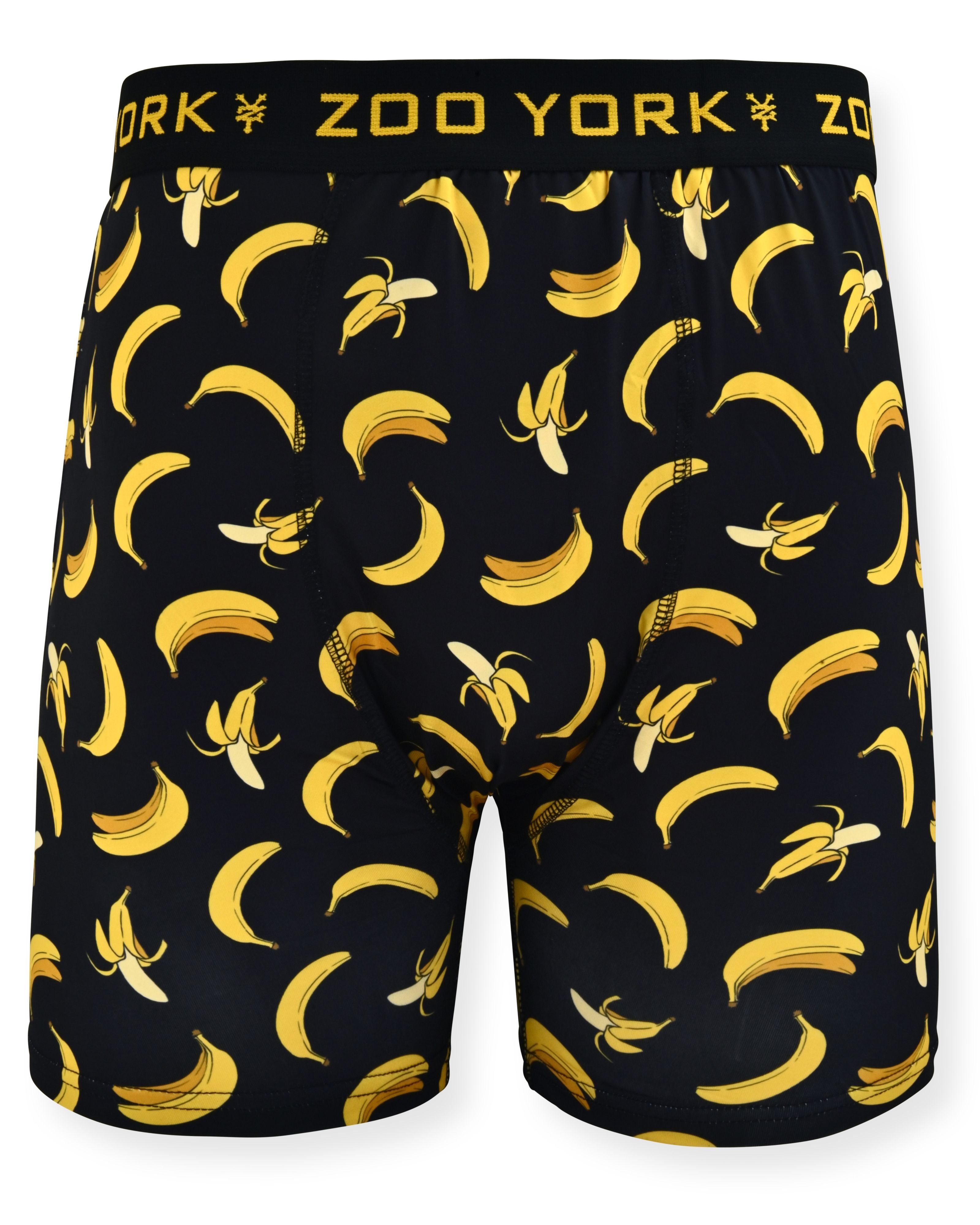 Zoo York Men's 4-Pack 360 Stretch Boxer Briefs - Printed & Solid Color Premium Underwear for Men