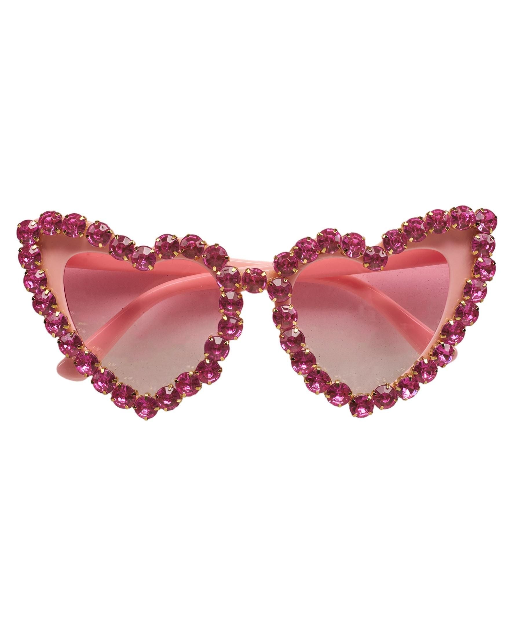 Willow & Ruby Kid's Summer Fun Sunglasses - Girl's Sunnies in Pink Heart