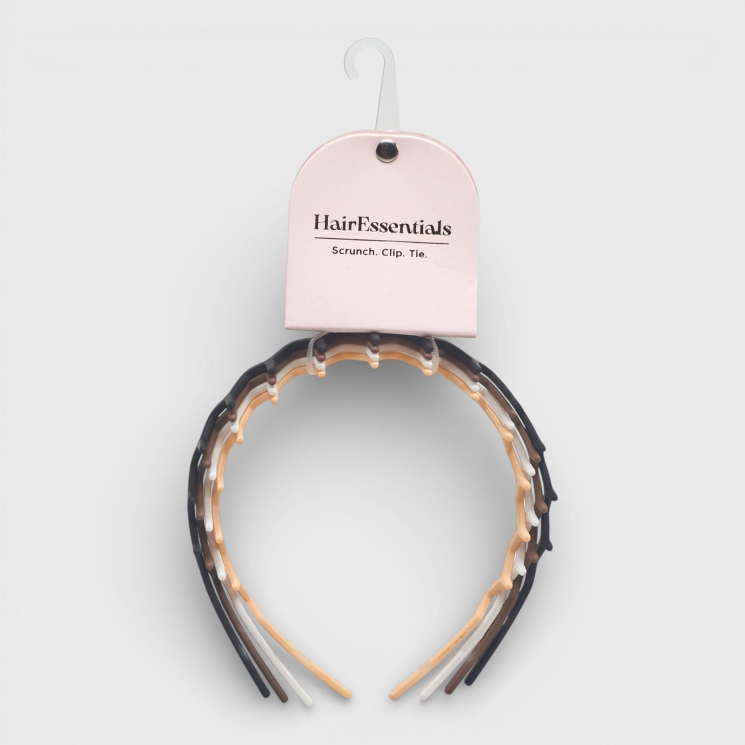 Hair Essentials 4pk Zig Zag Headbands