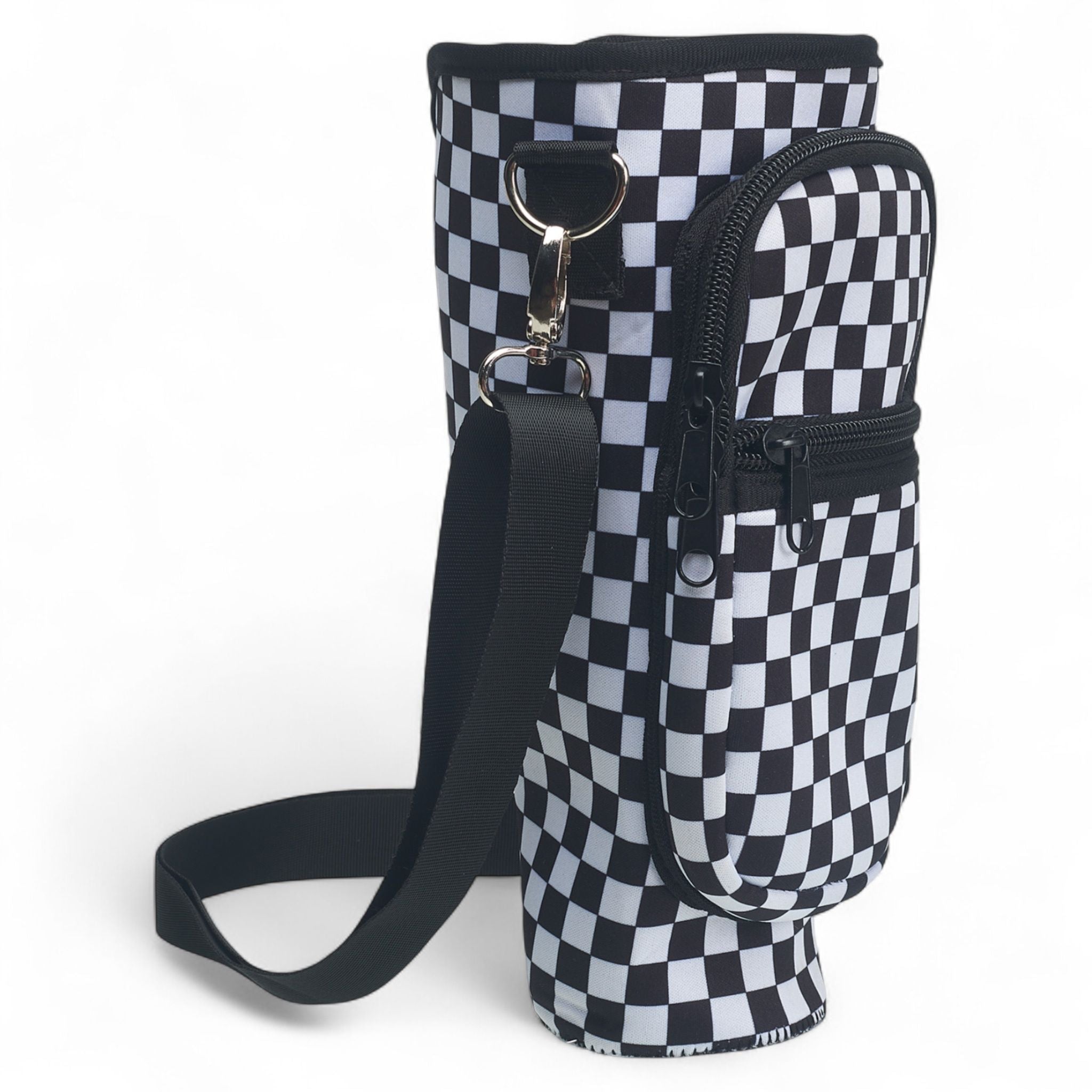 A Little Obsessed Neoprene Tumbler Holder Crossbody Bag with Pockets