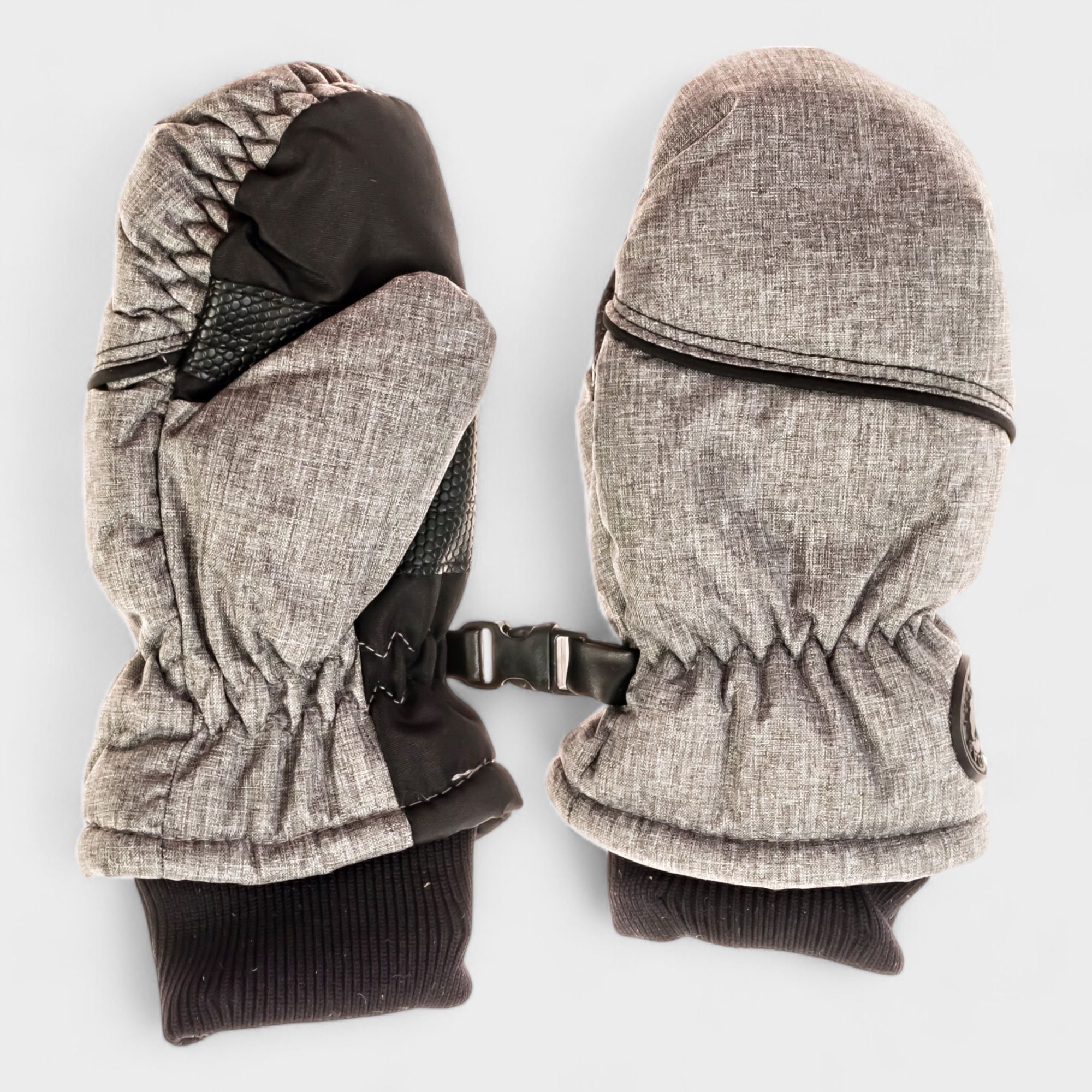 Canada Weather Gear Kids and Toddler Ski Mittens - Waterproof, Winter Sports Snow Gloves with Warmth Indicator for Cold Weather