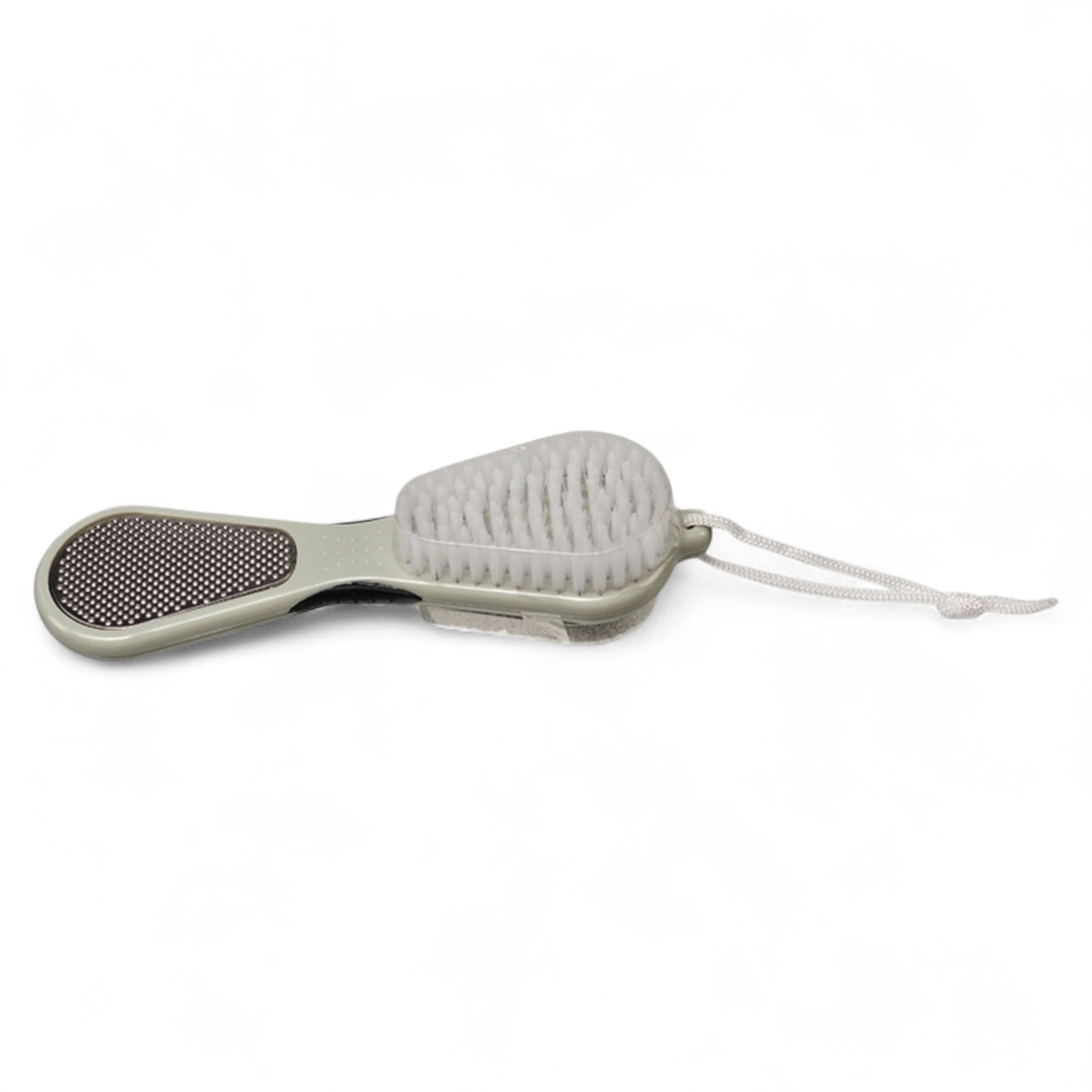 Spa Essentials 2 Pack Bath Brush - 4-in-1 Pedicure Tool Set
