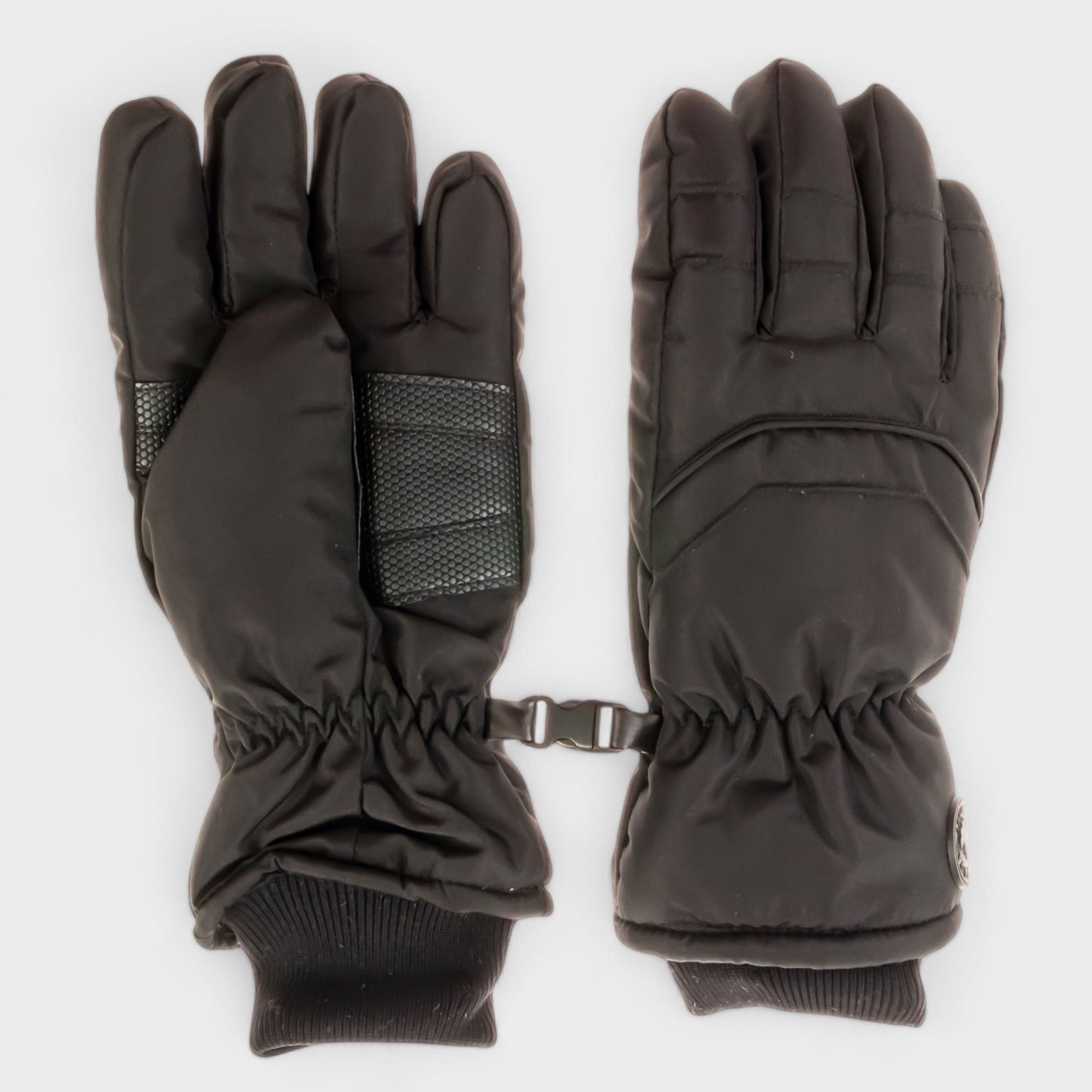 Canada Weather Gear Kid's Ski Gloves - Water Resistant Winter Gloves for Boys & Girls with Warmth Indicator, (Kids 8-12 Years)