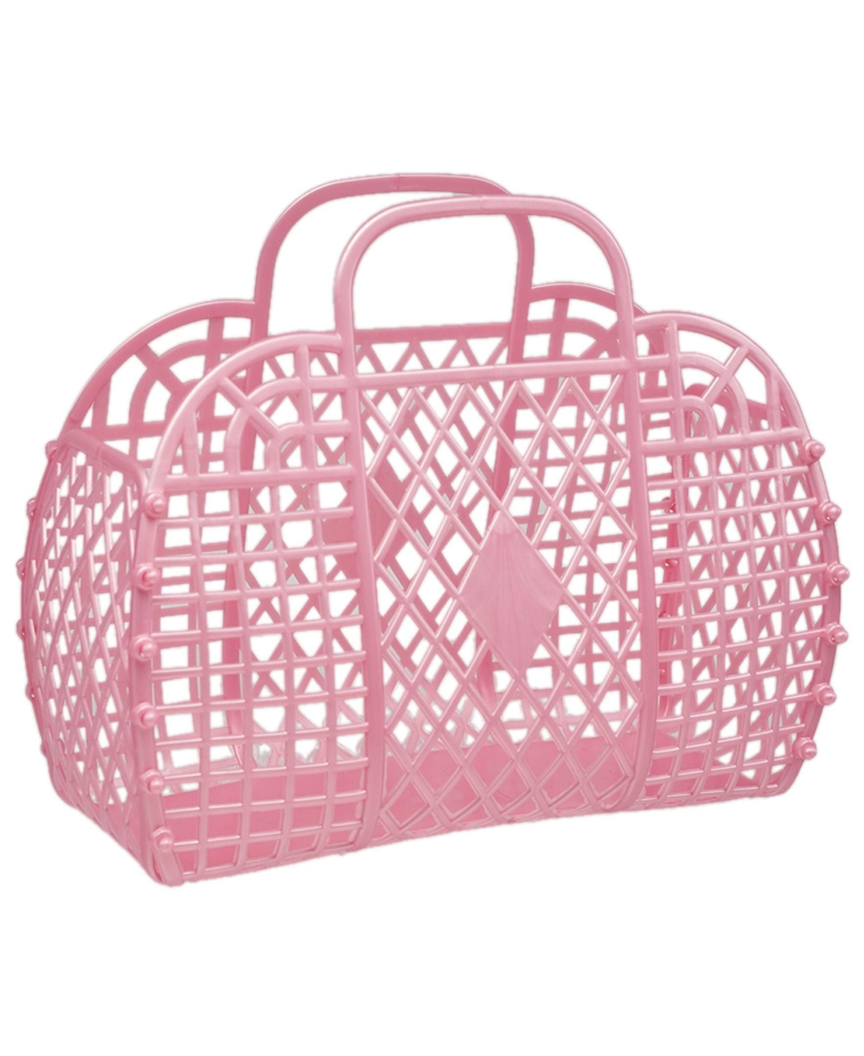 A Little Obsessed Kid's Jelly Tote Bag With Charms for Girls (Youth)
